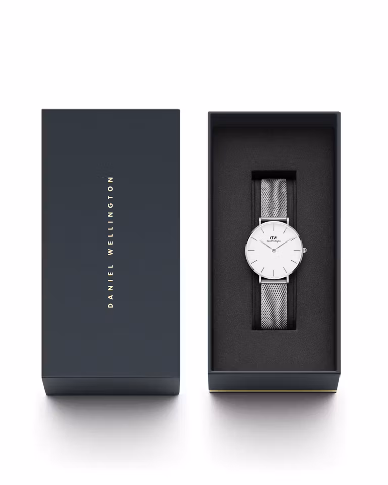 Daniel Wellington Petite Sterling 32mm White