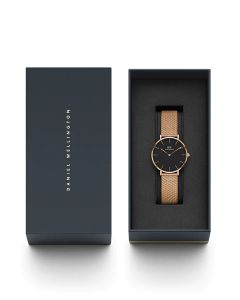 Daniel Wellington Petite Melrose 32mm Black