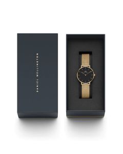 Daniel Wellington Petite Evergold Gold 32mm Black