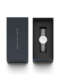 Daniel Wellington Petite Sterling 28mm White