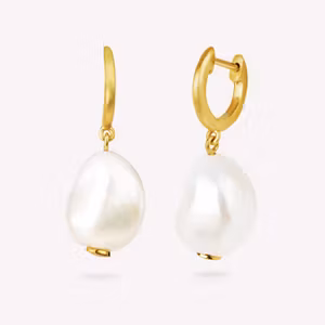 By Biehl Aura hoop grande 14k gullforgylt
