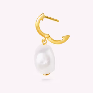By Biehl Aura hoop grande 14k gullforgylt