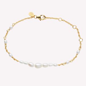 By Biehl Aura armbånd 14k gullforgylt