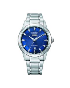 Citizen Eco-Drive Stål / Blå 40mm