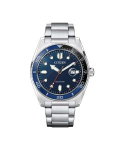 Citizen Marine Eco-Drive Stål / Blå 43mm