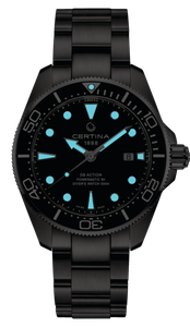 Certina DS Action Diver 43mm green/ steel