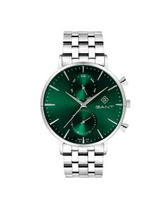 Gant Park Hill Day-Date Gent Stål / Grønn 43,5mm