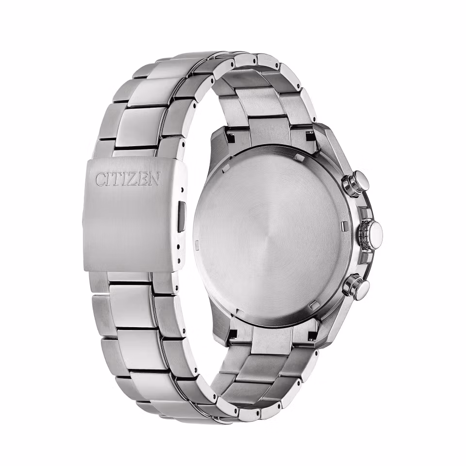 Citizen Eco-Drive Kronograf Titan / Blå 42mm