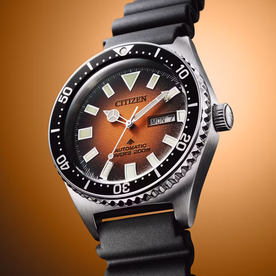 Citizen Challenge Diver Automatic Sort / Orange 41mm