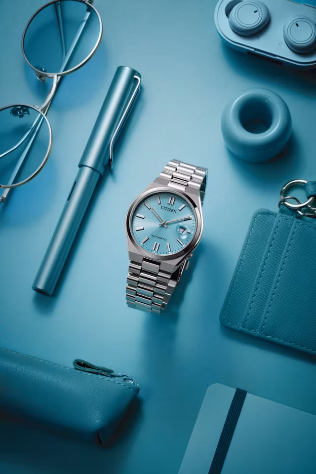 Citizen Tsuyosa Automatic Stål / Turkis 40mm