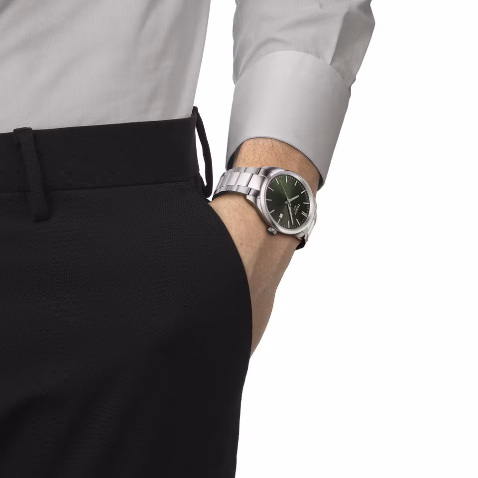 TISSOT PR 100 STÅL GRØNN T150.410.11.091.00