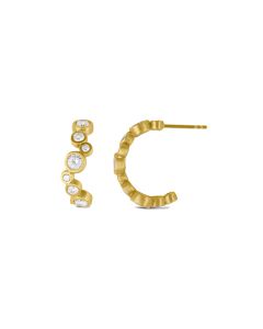 By Biehl Stardust Hoops Gold