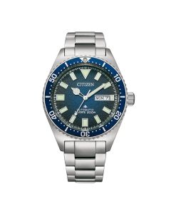 Citizen Challenge Diver Automatic Stål / Blå 41mm