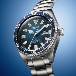 Citizen Challenge Diver Automatic Stål / Blå 41mm