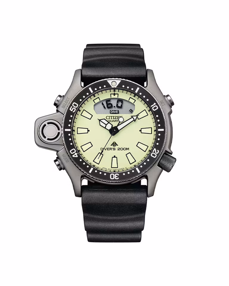 Citizen Promaster Sort / Lys grønn 44 mm