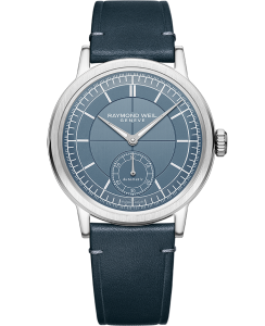 Raymond Weil Millesime Mens Automatic Small Seconds Blå / Blå 39,5mm