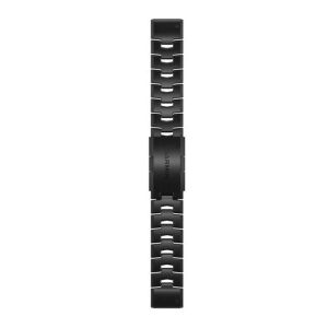 Garmin QuickFit® 22-klokkeremmer Ventilert titanarmbånd med karbongrått DLC-belegg