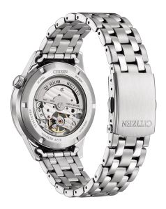Citizen Open Heart Automatikk Stål / Blå 40mm