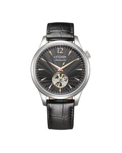 Citizen Open Heart Automatikk Sort rem / Sort 40mm SKU CI NH9131-14E
