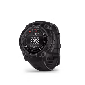 Garmin Instinct 3 – 45 mm, AMOLED Sort med sort rem