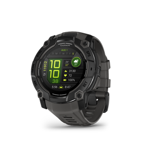 Garmin Instinct 3 – 50 mm, AMOLED Sort med koksgrå rem
