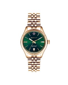 Gant Sussex Lady Gullfarget / Grønn 34mm SKU   |   G136011