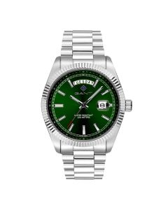 Gant Fairfax Herre Stål / Grønn 41mm SKU   |   G189003
