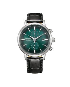 Citizen Classical Eco-Drive Sort / Grønn 42mm SKU   |   CI CA7069-24X