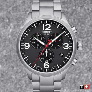 Tissot Chrono XL Black Quartz Watch - T1166171105700