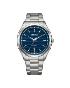 Citizen Classic Eco-Drive Stål / Blå 41mm