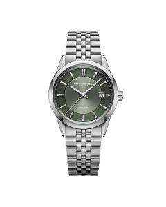Raymond Weil Freelancer Mens Automatic Stål / Grønn 38mm SKU   |   2771-ST-52051