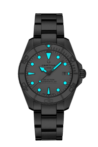 Certina DS Action Diver 40.5mm Powermatic 80 Men watch ∙ Automatic ∙ White ∙ 316L stainless steel Reference: C048.407.11.011.00