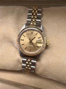 Rolex Datejust 26 6917 18k gull/ stål