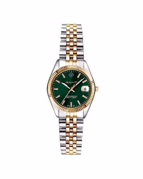 Gant Sussex Mini Lady Tofarget Stål / Grønn 28mm