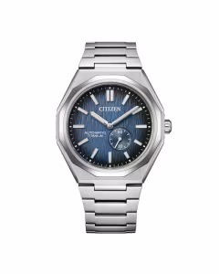 Citizen Titan Automatikk Sølv / Blå 40,5mm SKU   |   CI NK5020-58M