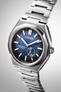Citizen Titan Automatikk Sølv / Blå 40,5mm SKU   |   CI NK5020-58M