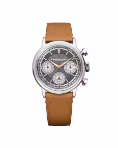 Raymond Weil Millesime Automatic Chrono Brun / Stål 39,5mm SKU   |   7765-STC-60651
