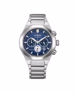 Citizen Titan Eco-Drive Sølvfarget / Blå 41mm SKU   |   CI CA4691-59L