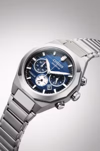 Citizen Titan Eco-Drive Sølvfarget / Blå 41mm SKU   |   CI CA4691-59L