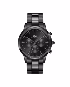 Daniel Wellington Iconic Chrono Black Sunray 42mm SKU   |   DW00100642