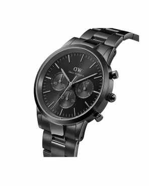 Daniel Wellington Iconic Chrono Black Sunray 42mm SKU   |   DW00100642