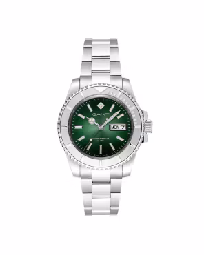 Gant Watertown Stål / Grønn 41mm - G204003