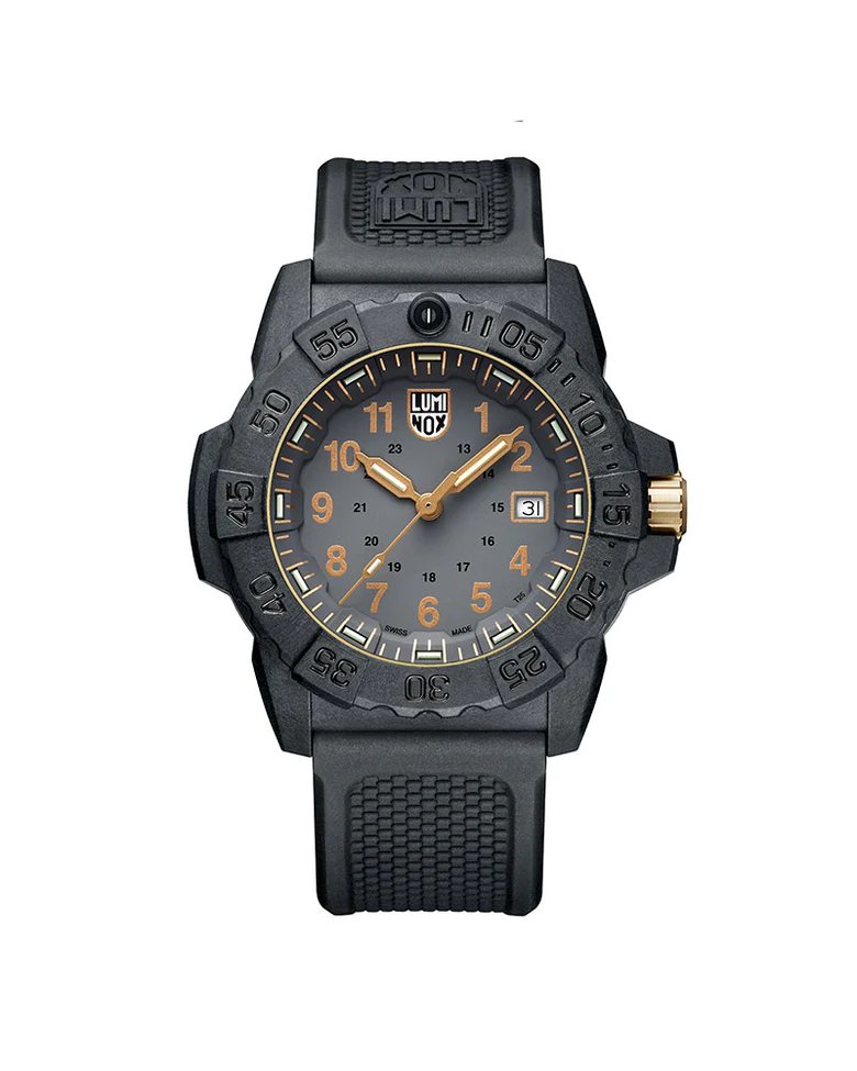 Luminox Navy Seal Grå / Sort / Gull 45mm - XS.3508.GOLD