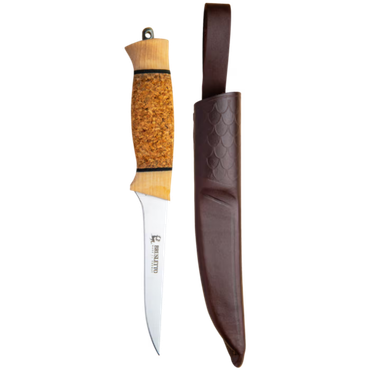 BRUSLETTO FISKERN - FISKEKNIV MED FLEKSIBELT KNIVBLAD OG KORK I SKAFTET