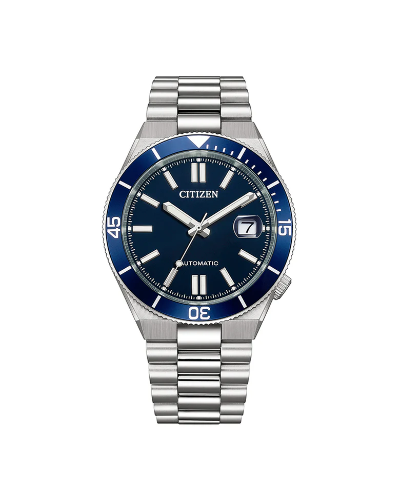Citizen Tsuyosa Shore Automatic Stål / Blå 40mm