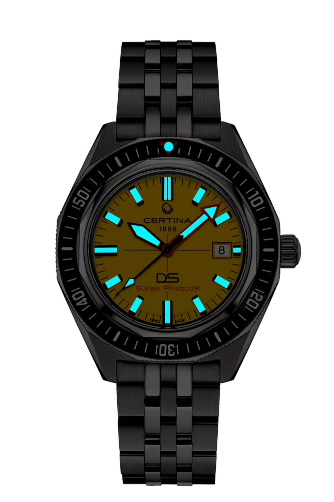 Certina DS SUPER PH2000M Men watch ∙ Automatic ∙ Titanium  Reference: C050.607.44.361.02