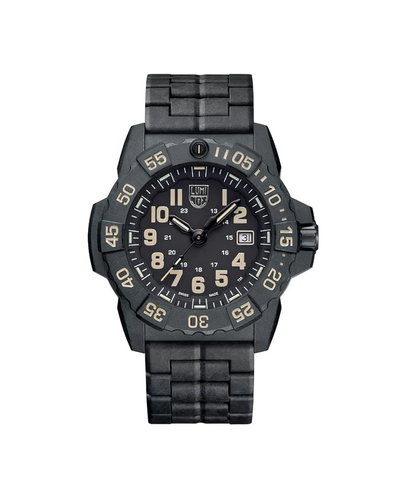 Luminox Navy Seal herreklokke med sort rem (45mm)