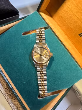 Rolex Datejust 26 - 69173 18k gull/ stål Nyservet bruktklokke
