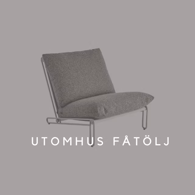 Utomhus fåtölj - Zillion box