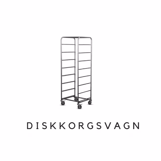 Diskkorgsvagn - Zillion box